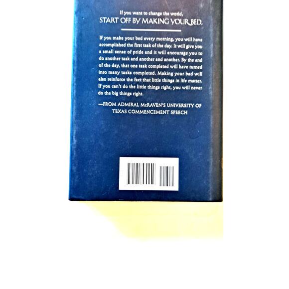 Make Your Bed, by Admiral William H. McRaven - Picture 2 of 8